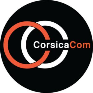 CorsicaCom-Agence média-régie publicitaire-publicité Corse – _logo_medaillon_noir
